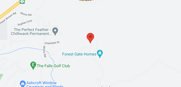 map of 8489 FOREST GATE DRIVE